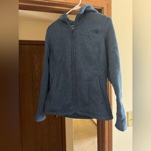 The North Face Blue Zip-Up Hoodie